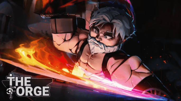 The Forge Roblox gameplay preview - crafting interface